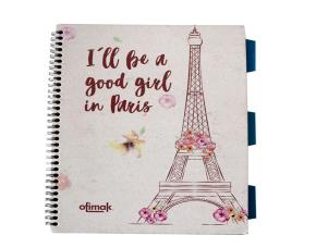 Cuaderno Espiral D/1 Linea 3M 120 Hojas Ofimak