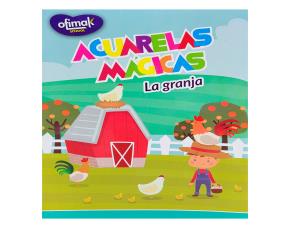 Cuaderno P/Colorear  C/Acuarela Magica  Ofimak