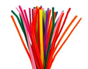 Bolsa D/24 Pcs  De Limpia Pipas  30 Cm Colores Ofimak