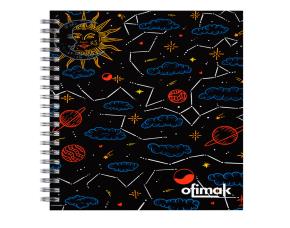 Cuaderno Espiral D/1 Linea 1M 140 Hojas Ofimak