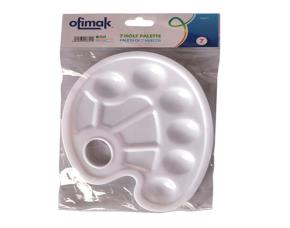 Paleta P/Pintar 7 Espacios Ofimak