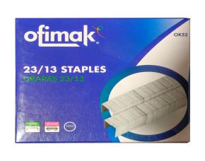 Caja 1000 Grapas Industrial 23/13 Ofimak