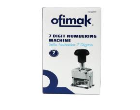 Sello Fechador 7 Digitos Ofimak