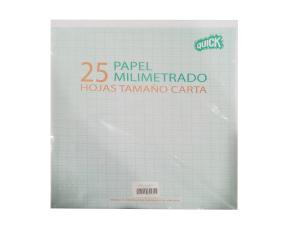 Pk.25 Hjs.pap.milimetrado(Quick)