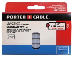 Caja De 1250 Grapas Galvanizado 3/8X3/8 #18 Para Pistola Neumatica