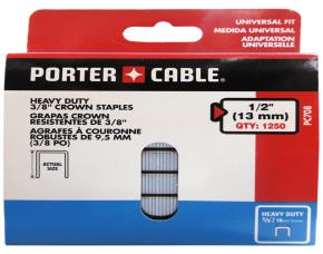 Caja De 1250 Grapas Galvanizado 3/8X1/2 #18 Para Pistola Neumatica