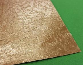 PAQUETE 100 PAPEL CELEBRIDAD METALICO BRONCE 65X90...