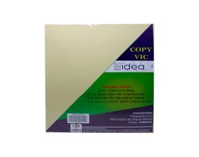 Pk.100 Pap.copy Vic T/C Crema