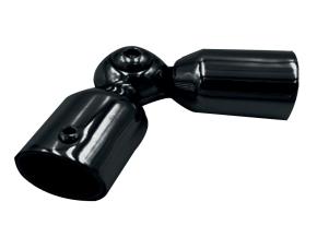 Conector Articulado Acero Inox Negro Mate 304, 12.7Mm