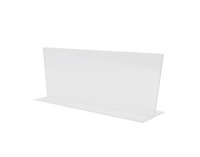 Porta Letrero Acrilico 6X4\