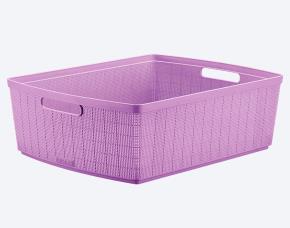 Canasta Fique 30L Lavanda