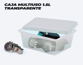 Caja Multiuso 1.5L Transparente