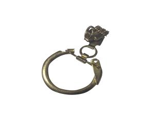 Llavero C/Mech Dorado