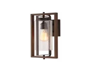 LAMPARA D/PARED  15.87\"X8\"X7.18\" METAL BRONCE 6...