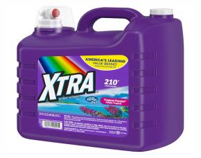 Detergente Liquido Para Ropa Xtra Rinde 172 Lavadas 315Oz (2.46 Gal)