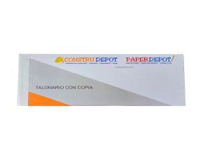 Talonario Recibo Copia (35 Juego)