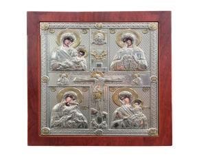 Cuadro C/Marco Madera C/Disenode Plata