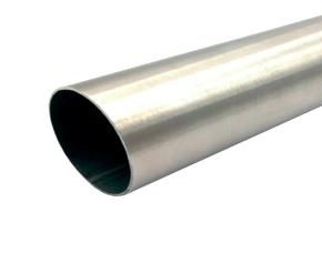 Tubo Redondo Acero Inox Cepillado 304, 12.7Mm X1.0X 3 Metros