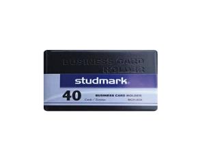 PORTA TARJETAS 40 FUNDAS NEGRA