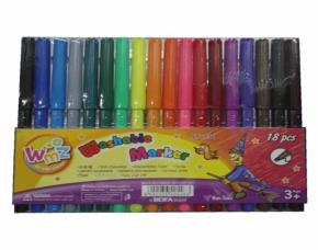 CAJA 12 MARCADORES ESCOLARES  LAVABLES