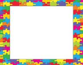 Pk.50 Hjs C/Diseñ.rompecabeza.8.5X11