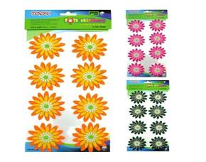 Pk.8Pcs Fomi 3D Adhes.flores
