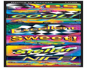 Pqt 100 Sticker Carro Carreraracing To Success