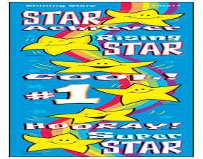 Pqt 100 Sticker Estrell Brilla