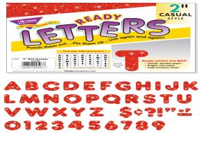 SET 142LETR,NUM,SIGN,ROJASARKLE 2\" HOLOGRAFICAS