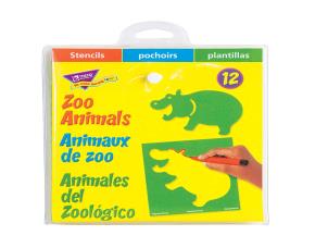 Set 12 Plantillas Animal Zooloplantillas Animales Zoologico