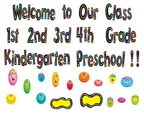 Pqt 29 Pc Bienvenido A Clasewelcome To Our Class