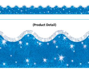 Borde Blue Sparkle(Azul)2.25\