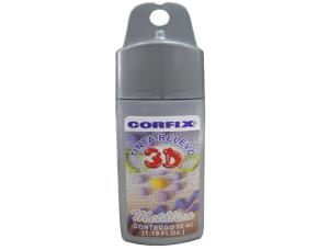 Bote Pint.3D P/Teji.relieve 35Ml Metal Plata