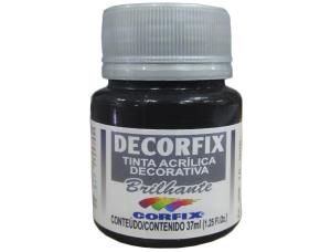 Bote Pint.decorfix Acril.brillo 37Ml Preto/Negro