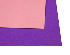 Cartulina Dos Tonos 65X56 Solferina- Azul Fuerte