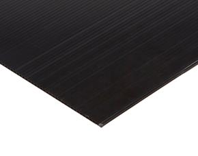 LAMINA COROPLAST TIPO PANAL NEGRO 4X8 PIES