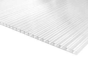 Lamina Coroplast Tipo Panal Transparente 2X4 Pies