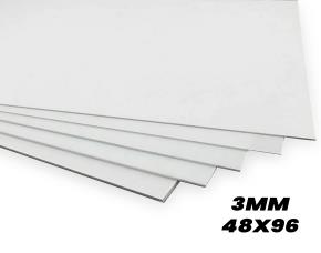 LAMINA PVC BLANCA 3MM 48X96