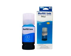 Bote 70-Ml Tinta Cyan Generica P.impresora Flujo Continuo Epson,Canon Y Hp