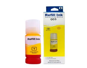 Bote 70-Ml Tinta Amarilla Generica P.impresora Flujo Continuo Epson,Canon Y Hp