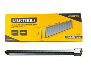 Caja 5000 Clavo Engrapadora Neu. T/Brad Nail F-15Mm (Usar Con Grapadora Workpro Gs-Wp223002)