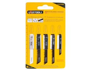 Set 5 Pzs Hoja P/Caladora P/Madera Combinada Uyu