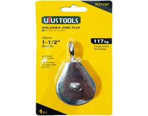 Polea Zinc Fija 1-1/2\