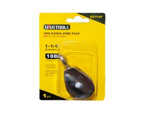 Polea Zinc Fija 1-1/4\