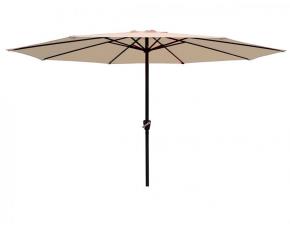 SOMBRILLA SENCILLA COLOR BEIGE, ABERTURA 3M, CUBIE...