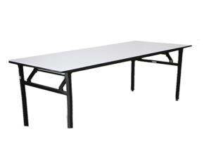 Mesa Rectang.despleg.blco Hueso 1.83X0.76Cm