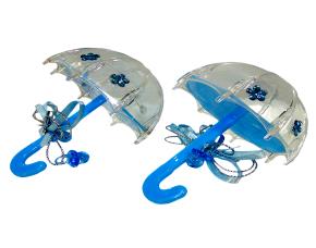 Doc. De Adornor Baby Shower Sombrilla Azul