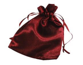 Pk.10 Bolsas Satinadas Rojo Vino