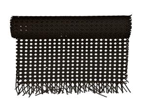Rollo De Rattan Sintetico Negro 24\