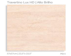 CJA. 2.62M2 CERAMICA  (PEI4) 57X57CMS 8PZS TRAVERTINO LUX HD
